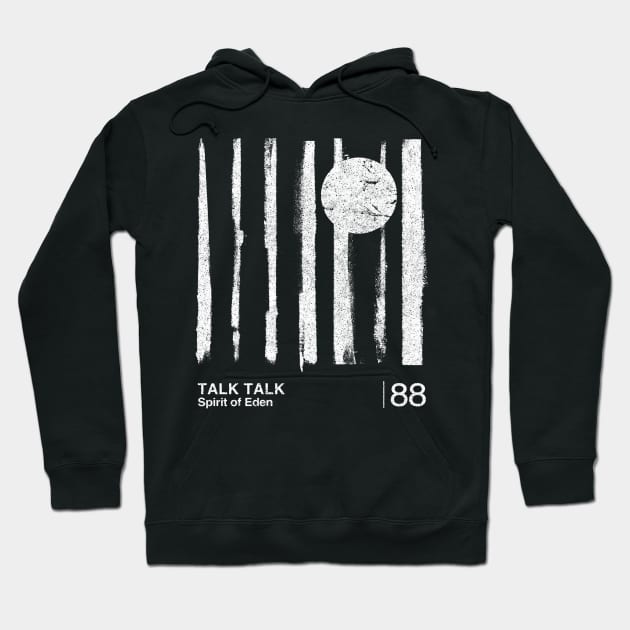 Talk Talk  / Minimalist Graphic Artwork Design Hoodie by saudade